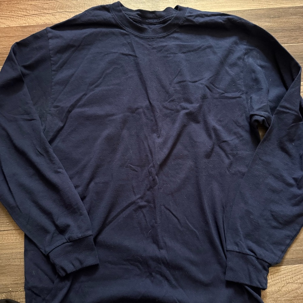LG Men's Deep Blue Long Sleeve Tee
